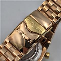 Invicta 15278 Reserve Bolt Zeus Women's 40mm Rose Gold Tone Chronograph Watch